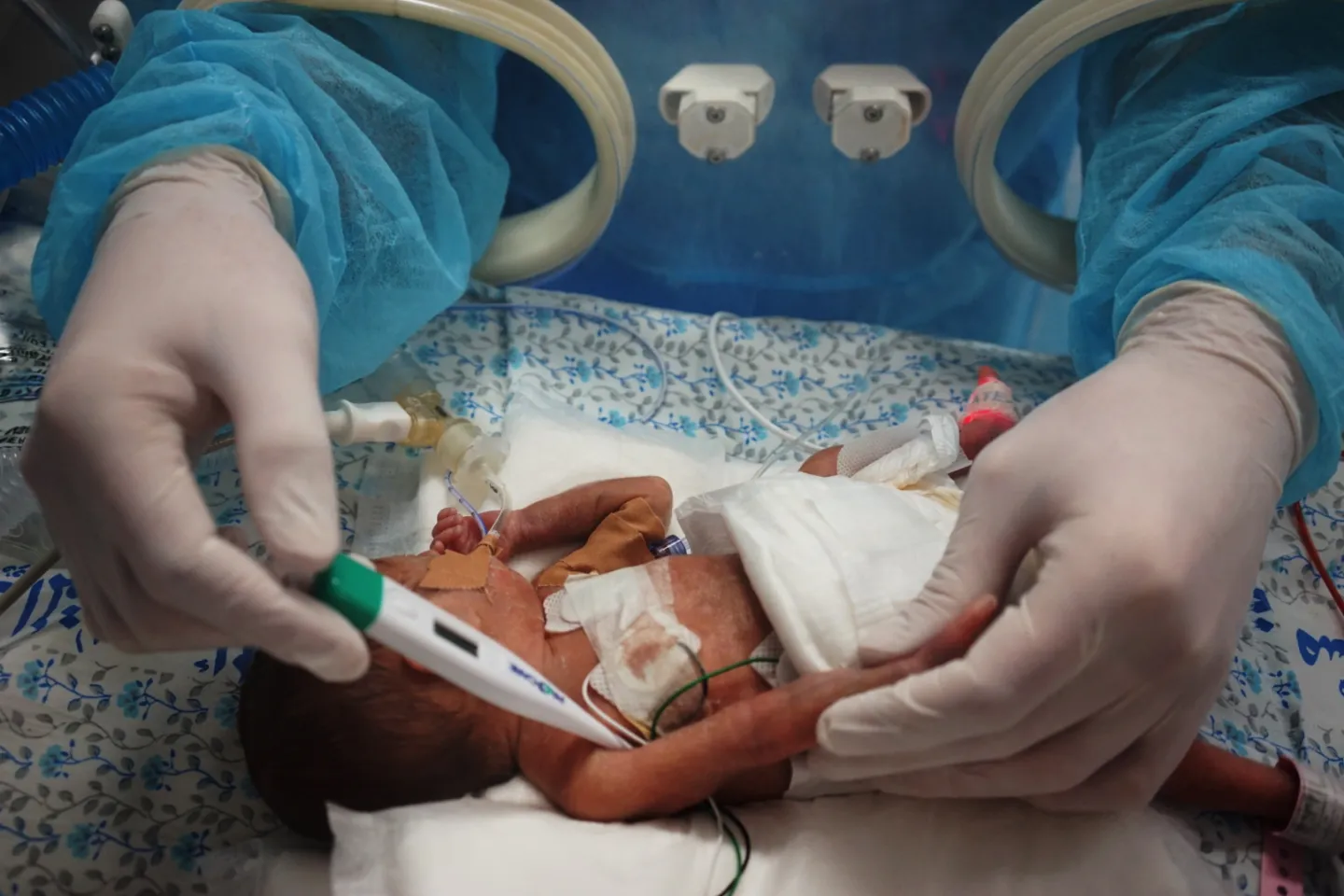 Neonatal unit in Jerusalem 