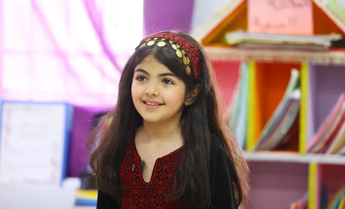 Rahaf in tatreez