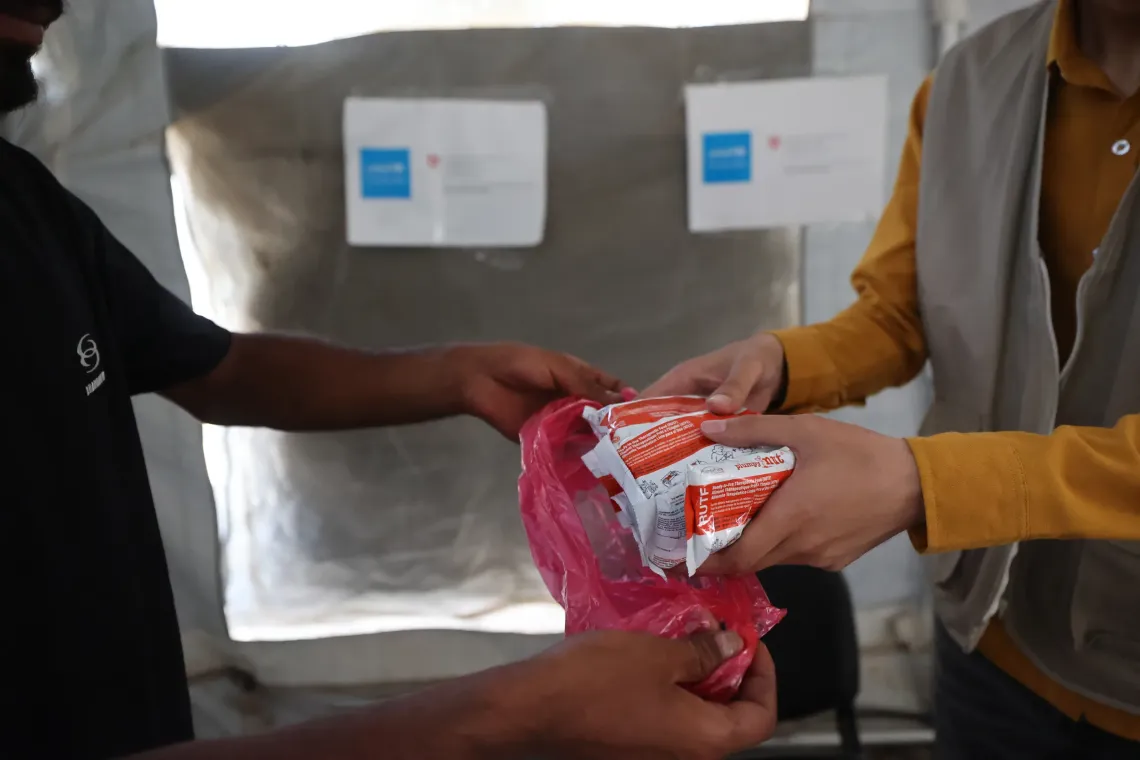 Nutrition Supplements handed over to people