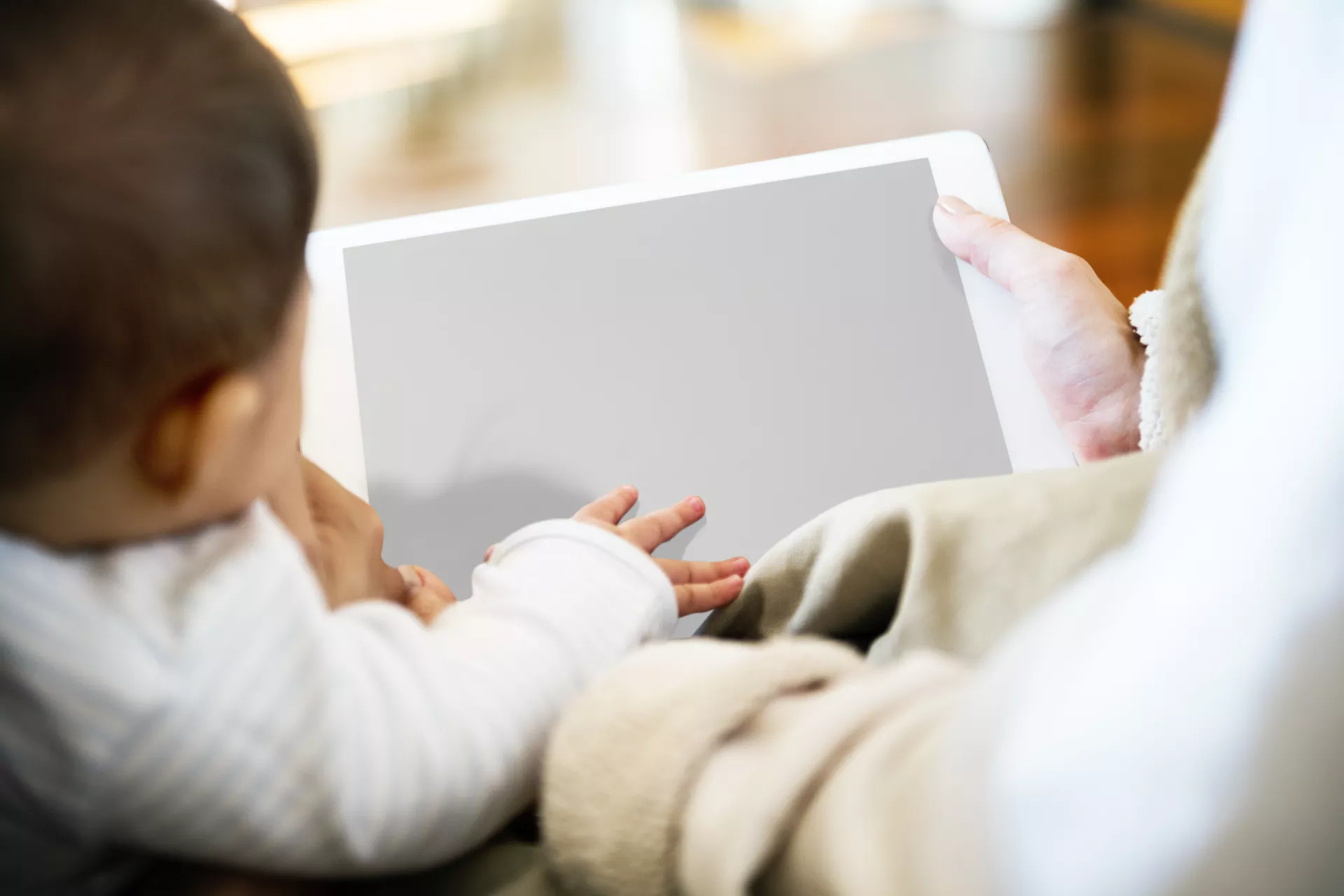 Screen time for babies and toddlers