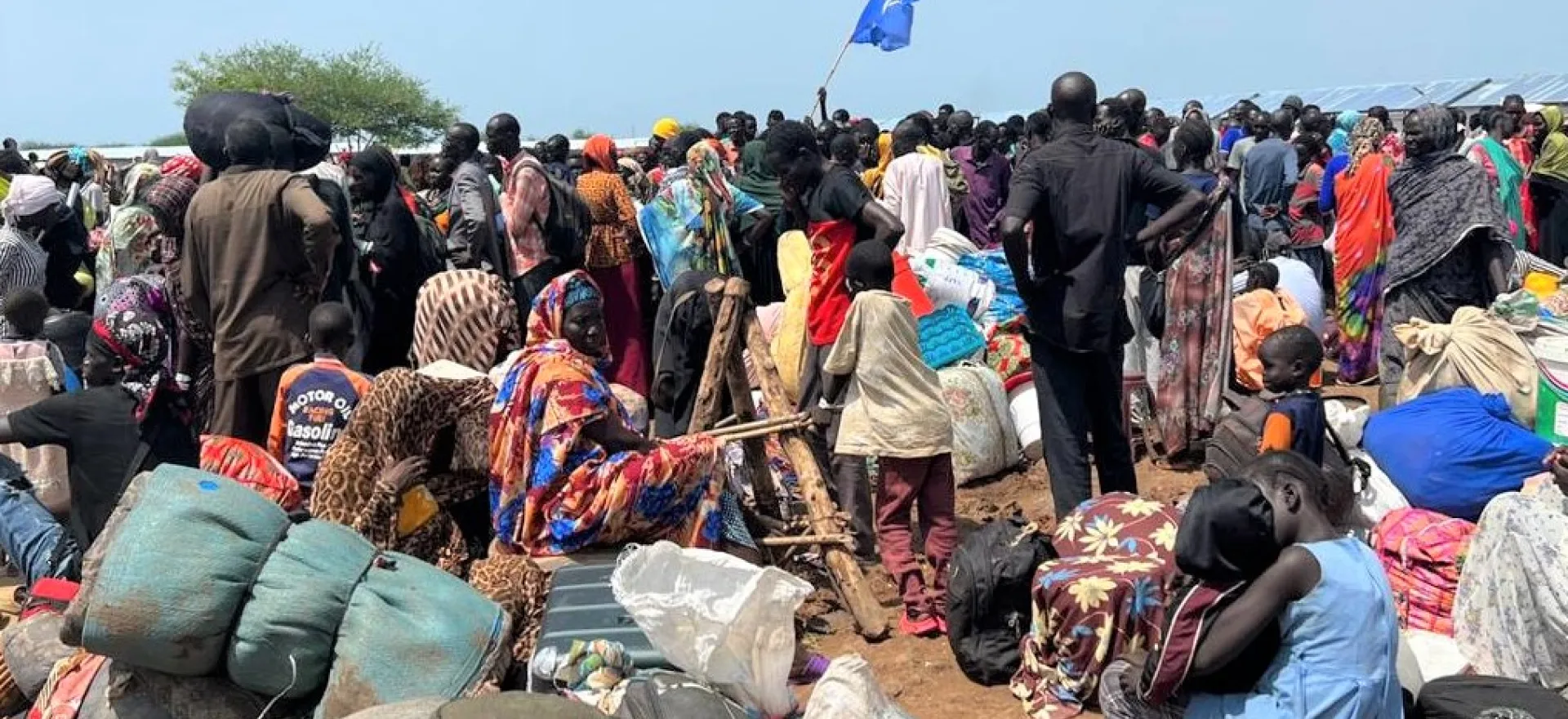 Returnees at the Joda border, Renk, Upper Nile, South Sudan