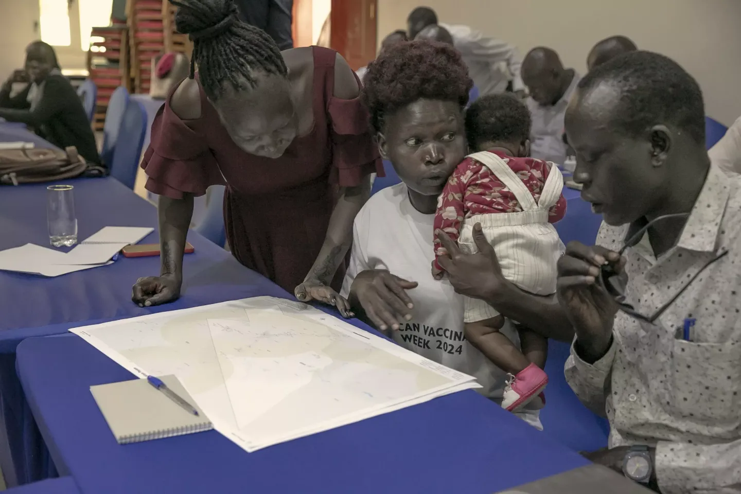 Rita is attending a training on using digital tools for better planning on health outcomes 