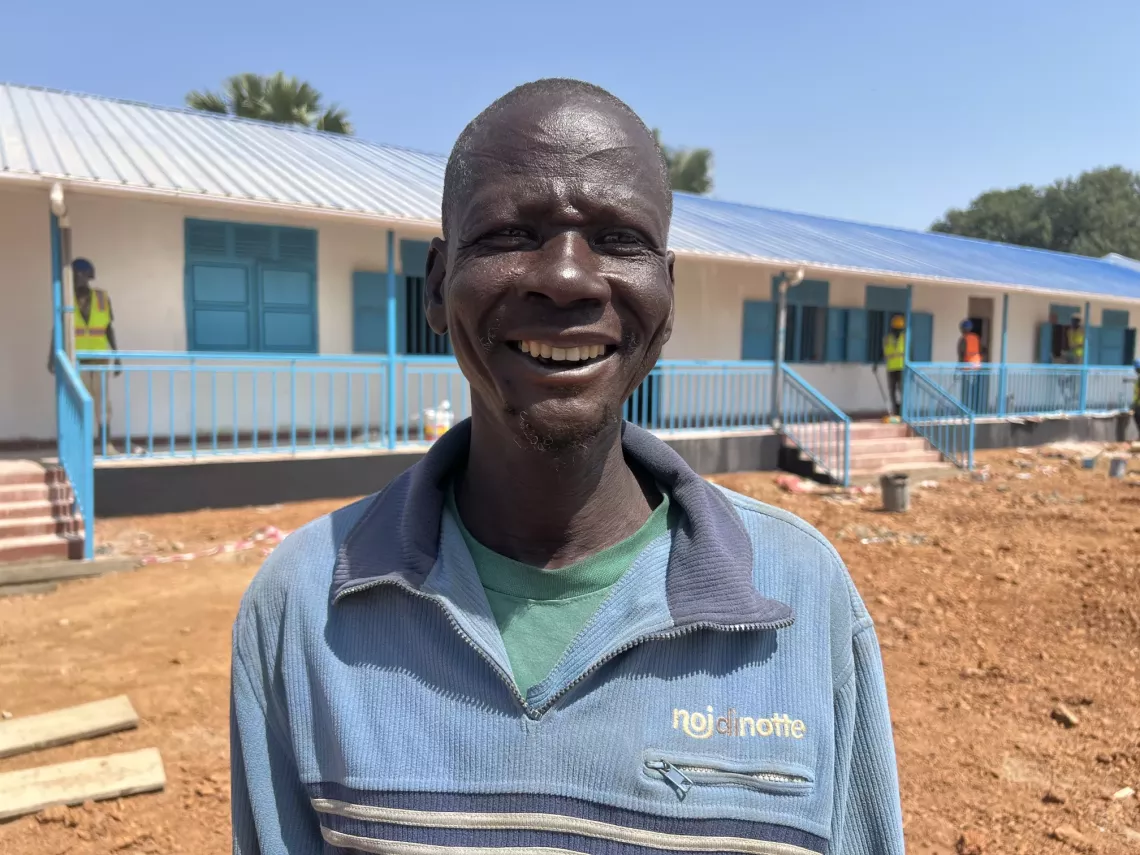 James Garang Diing, Chairperson of the Parent-Teacher Association 