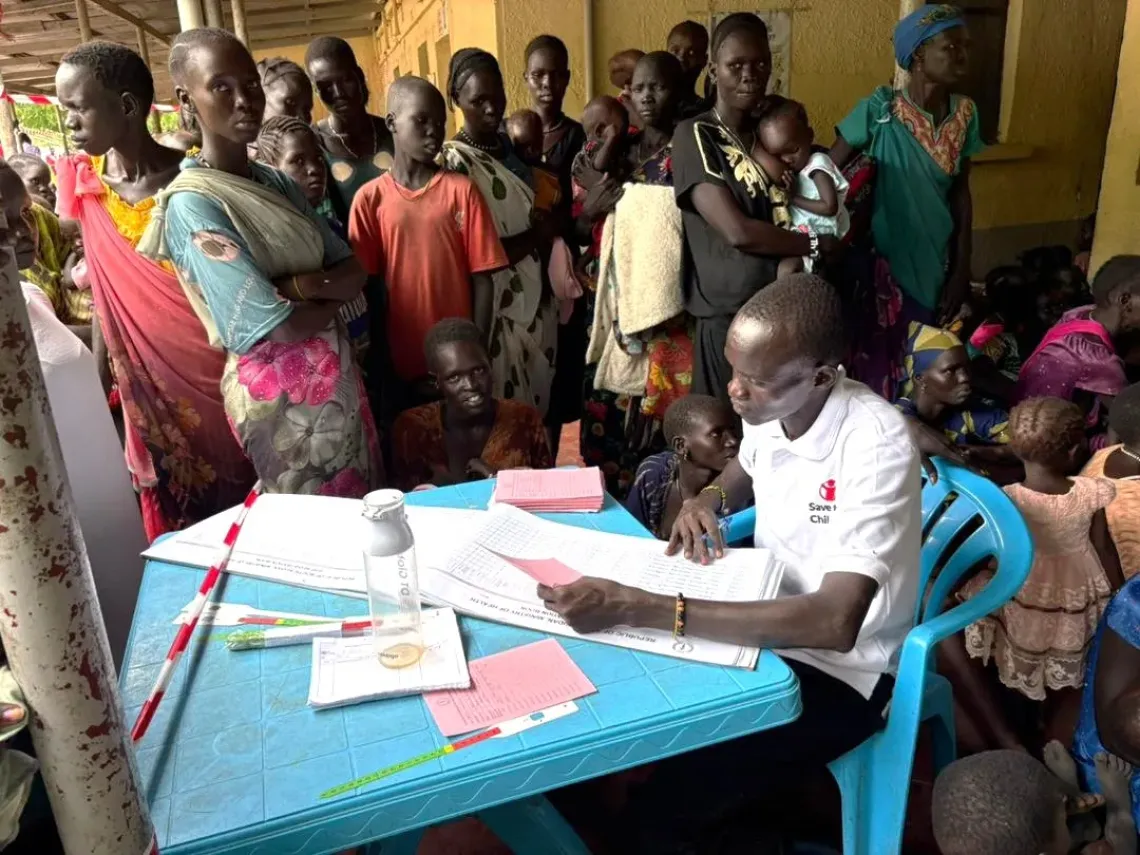 Akobo, Jonglei State South Sudan, Families are receiving services provided by UNICEF and partners
