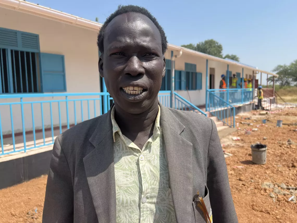 Senior teacher in primary school in South Sudan