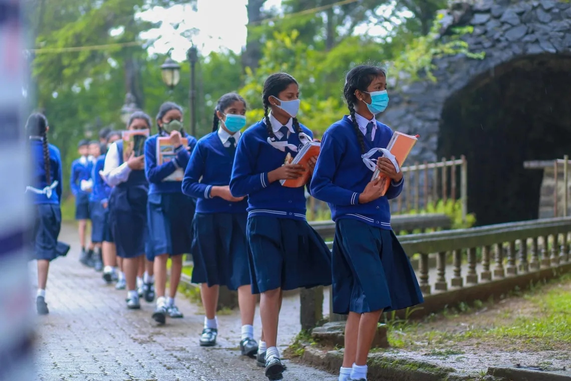 Staff and students each play a part to ensure that new safety regulations are followed