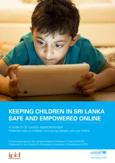 Keeping children in Sri Lanka safe and empowered online