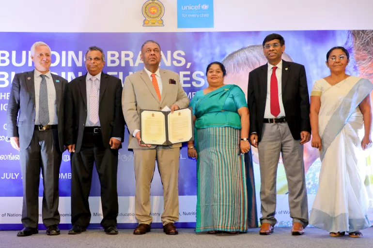 Early childhood-centric budget proposals to the Hon. Mangala Samaraweera