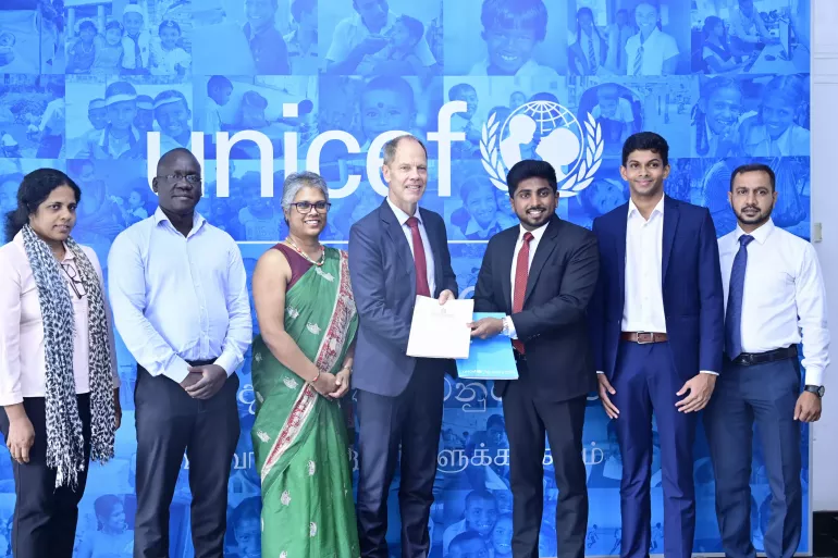 UNICEF officials and NYSC