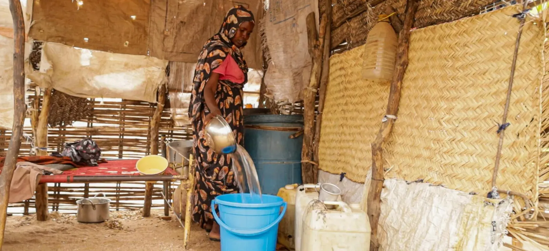 WASH, water, sanitation and hygiene supplies, OCHA, US, displaced families, displaced children, displaced people, displacement, emergency supplies