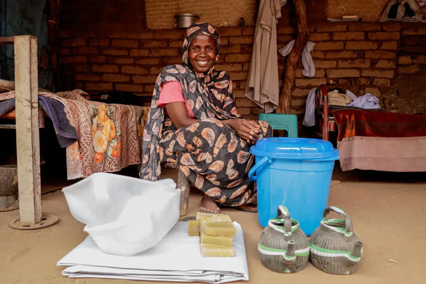 WASH, water, sanitation and hygiene supplies, OCHA, US, displaced families, displaced children, displaced people, displacement, emergency supplies