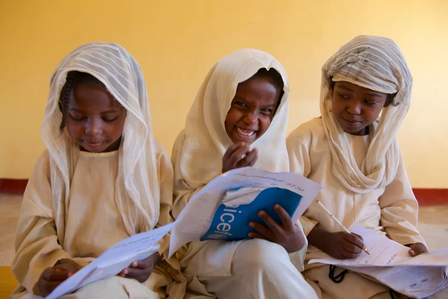 Children in classroom 