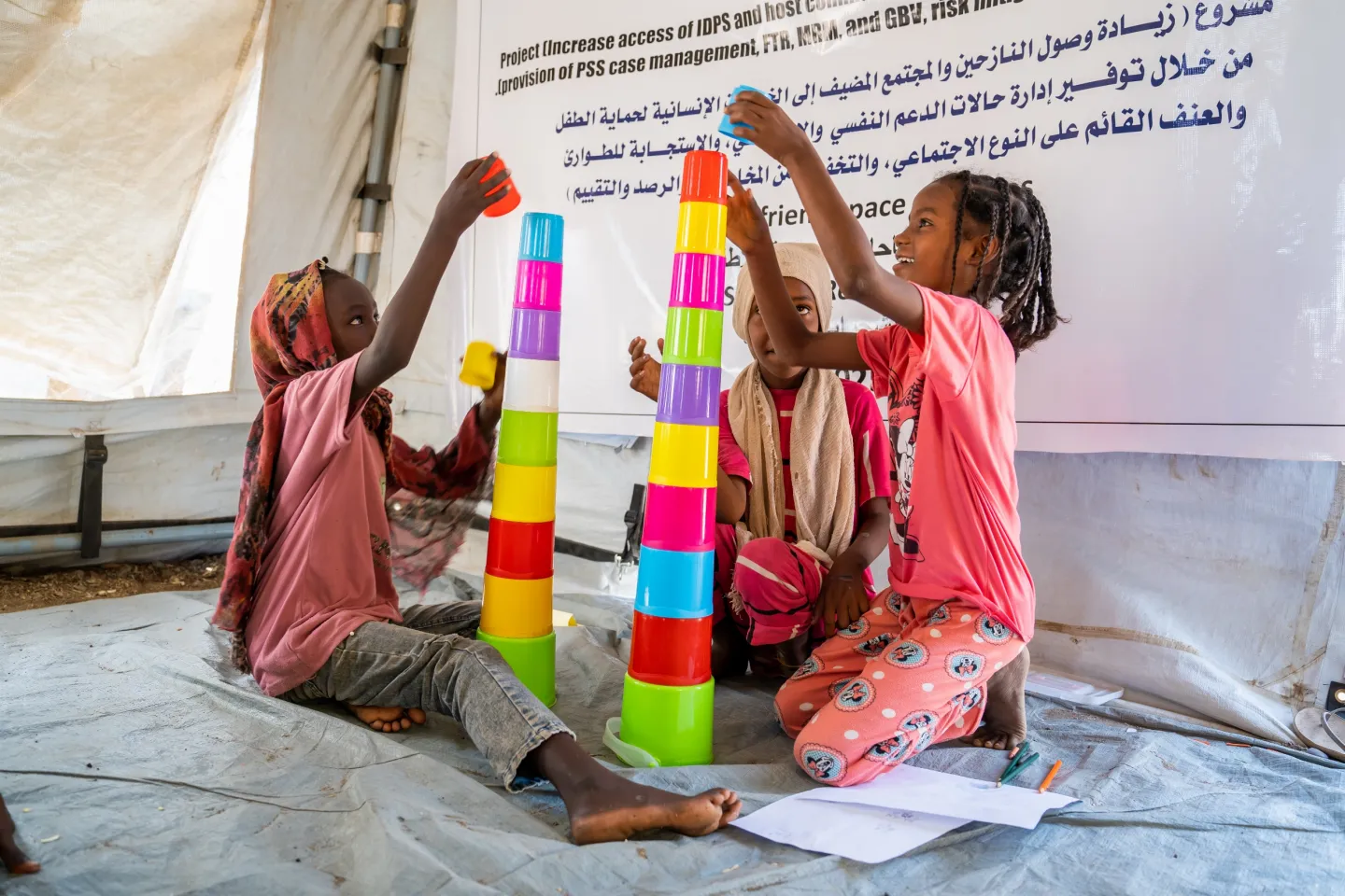 refugees, refugee, Sudan, child friendly spaces, CFS, Sudan, psychosocial support, counselling
