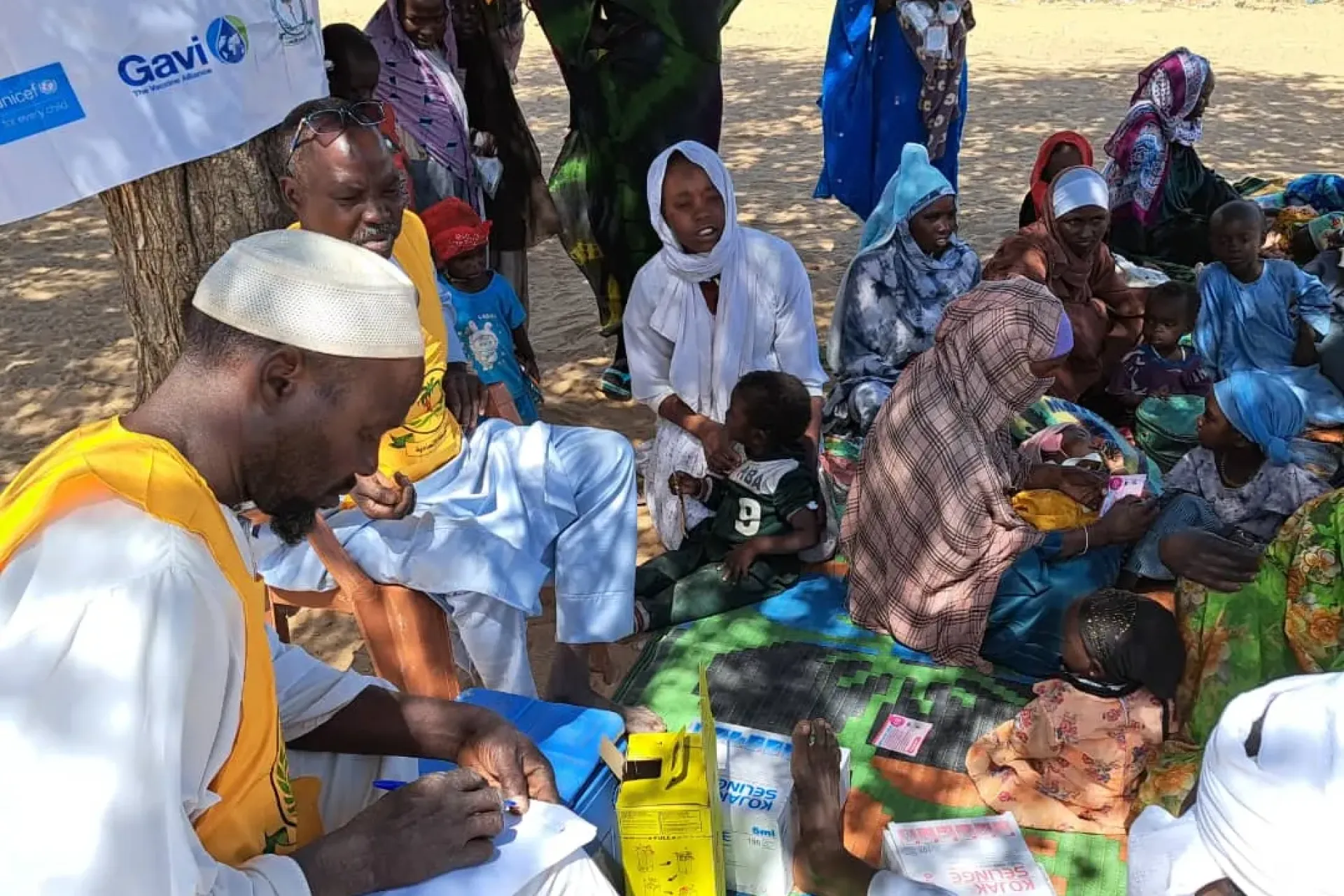 immunization, Darfur, measles, rubella, UNICEF, Ministry of Health, armed conflict