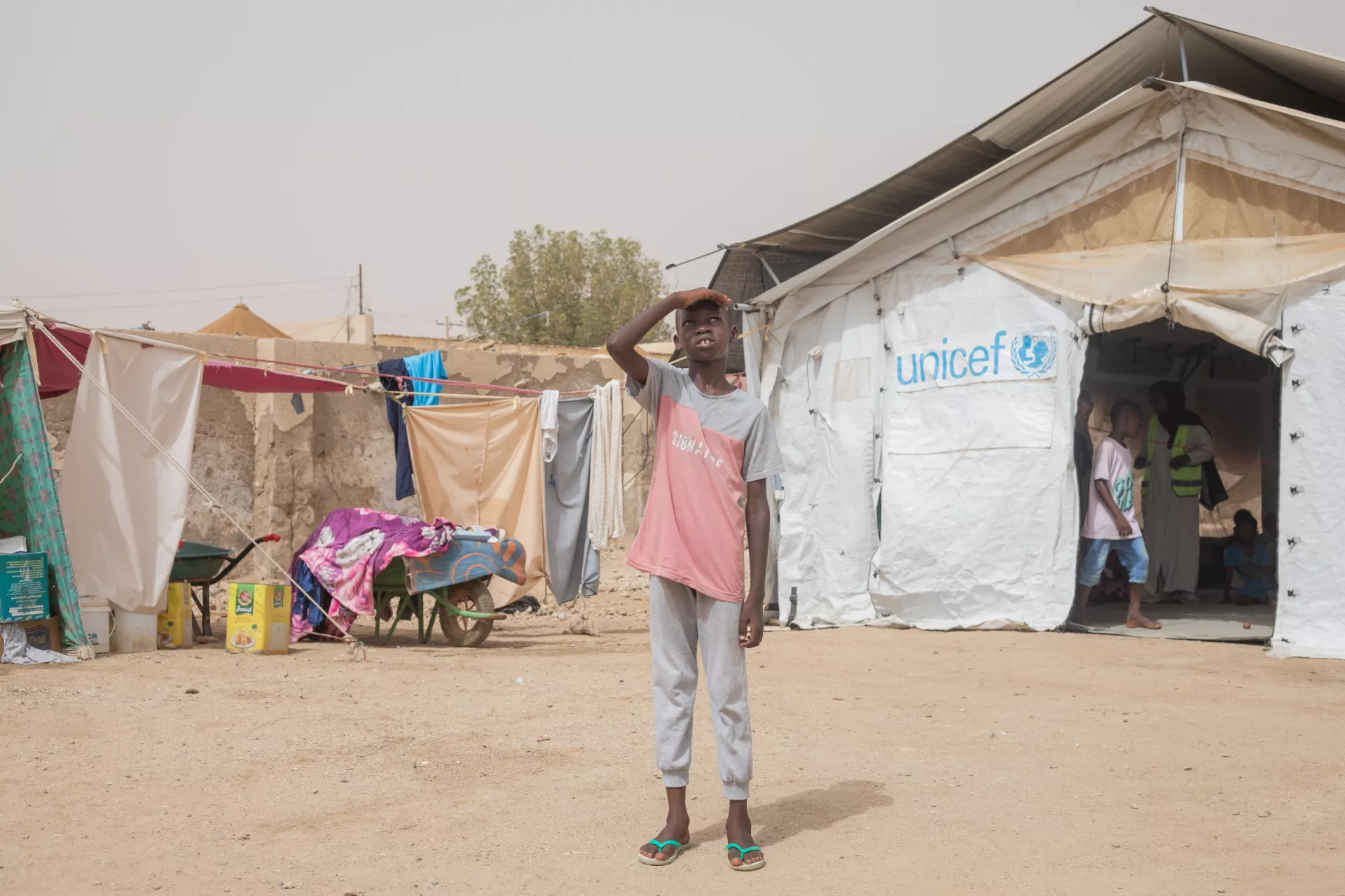 heat waves, heat strokes, climate change, Sudan, children, conflict, displacement, extreme heat