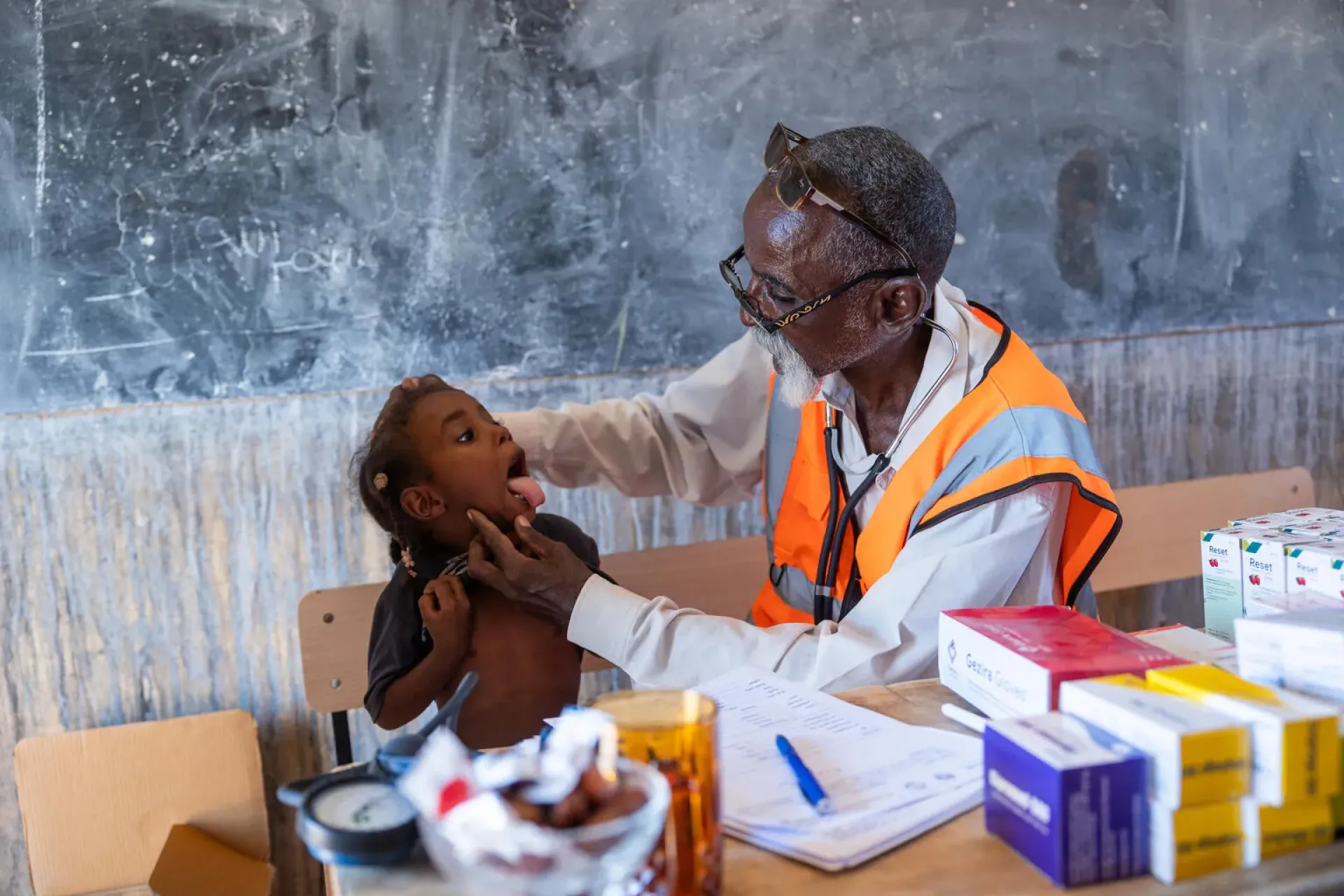 mobile clinic, health, nutrition, World Bank, SHARE, medical consultations, UNICE, Khartoum