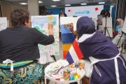 World Children's Day child participation, girls, UNICEF, boys, education, play, fun, drawing