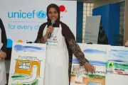 World Children's Day child participation, girls, UNICEF, boys, education, play, fun, drawing
