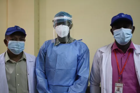 PPEs, personal protective equipment, health, coronavirus, COVID-19, COVID19, Sudan