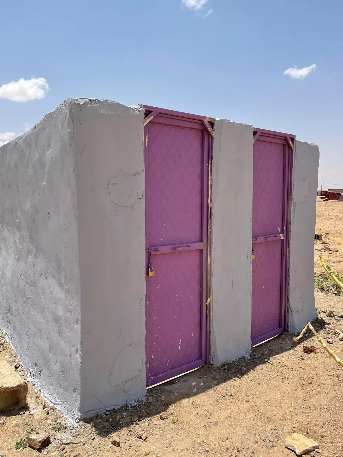 Rehabilitation of two latrine units In Salman El Farsy boys school in Al Dohom, Gurri, North Khartoum