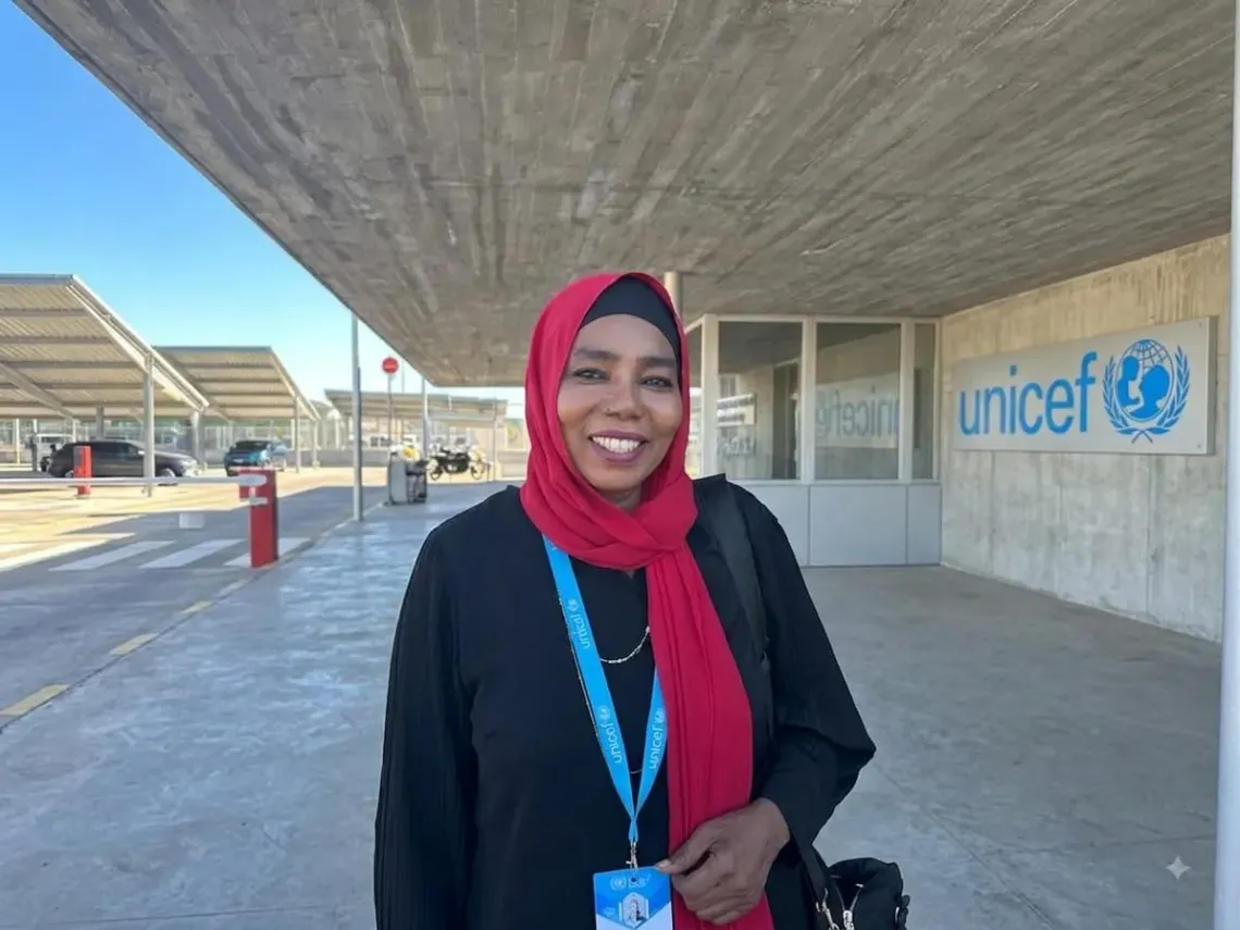 A portrait of Nahid Argouf Operations Officer, Atbara