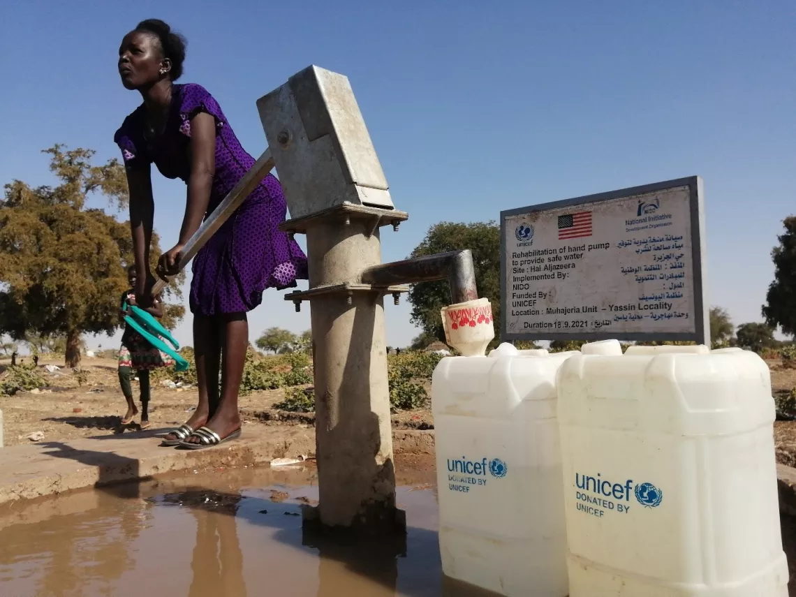clean water, safe water, Sudan, World Water Day 2022, hygiene, safe drinking water