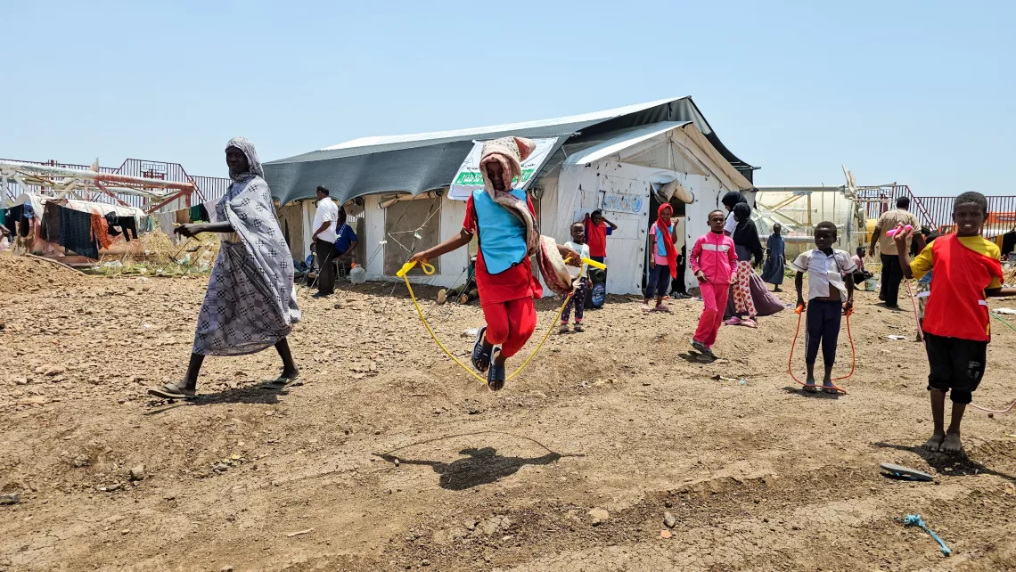 child friendly spaces, CFS, safe environments for children affected by conflict, play, psychosocial support, heal, drawing, Sudan, UNICEF, 