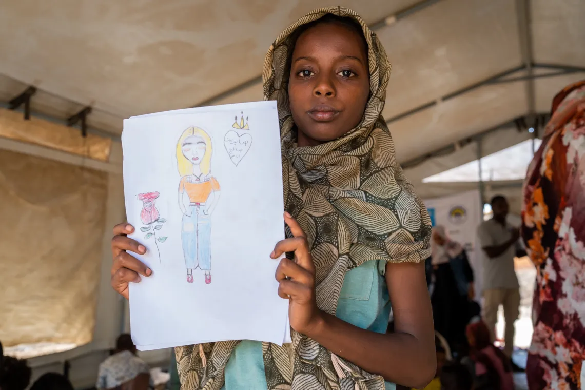 refugees, refugee, Sudan, child friendly spaces, CFS, Sudan, psychosocial support, counselling