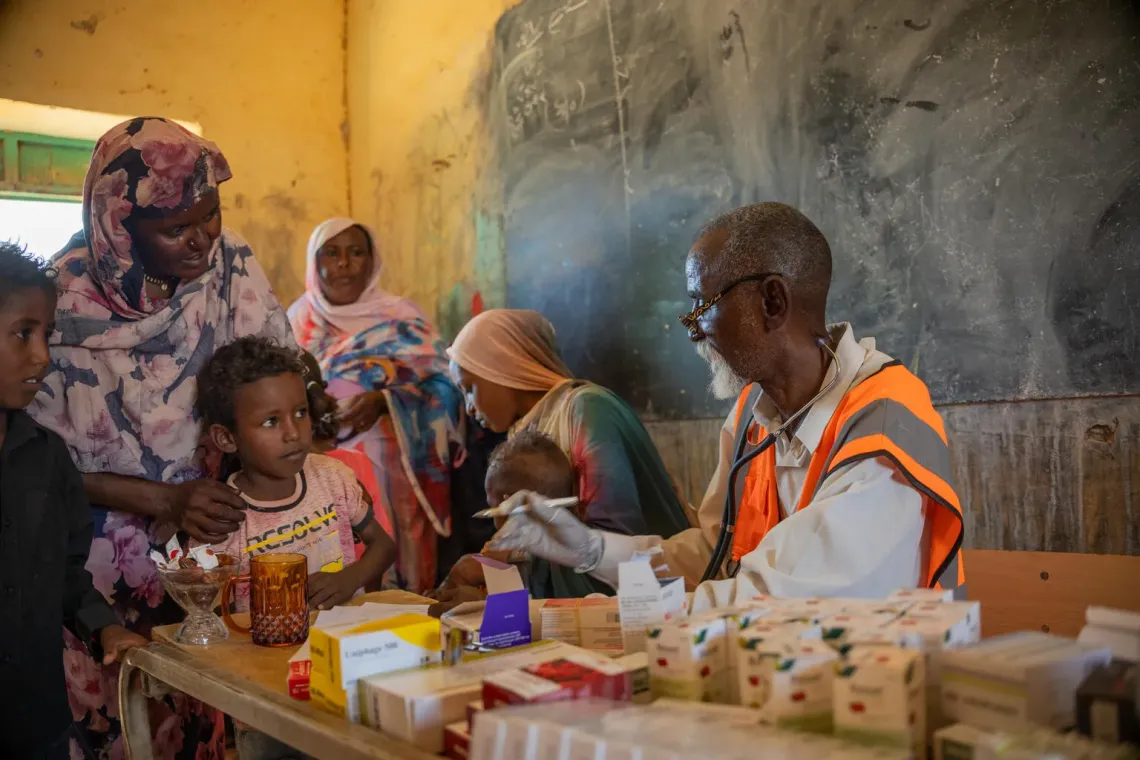 mobile clinic, health, nutrition, World Bank, SHARE, medical consultations, UNICE, Khartoum