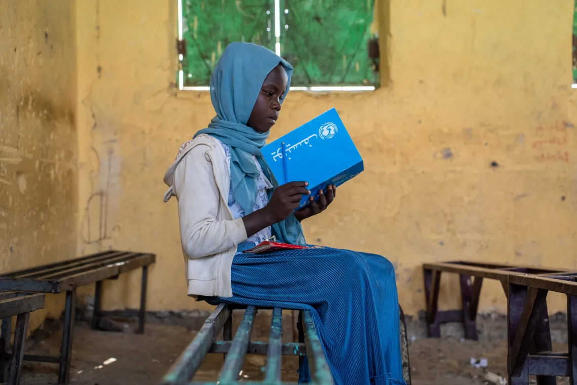SPEEP, World Bank, education in emergencies, education, learning, safe learning spaces, girls, education supplies, emergencies, Sudan, UNICEF