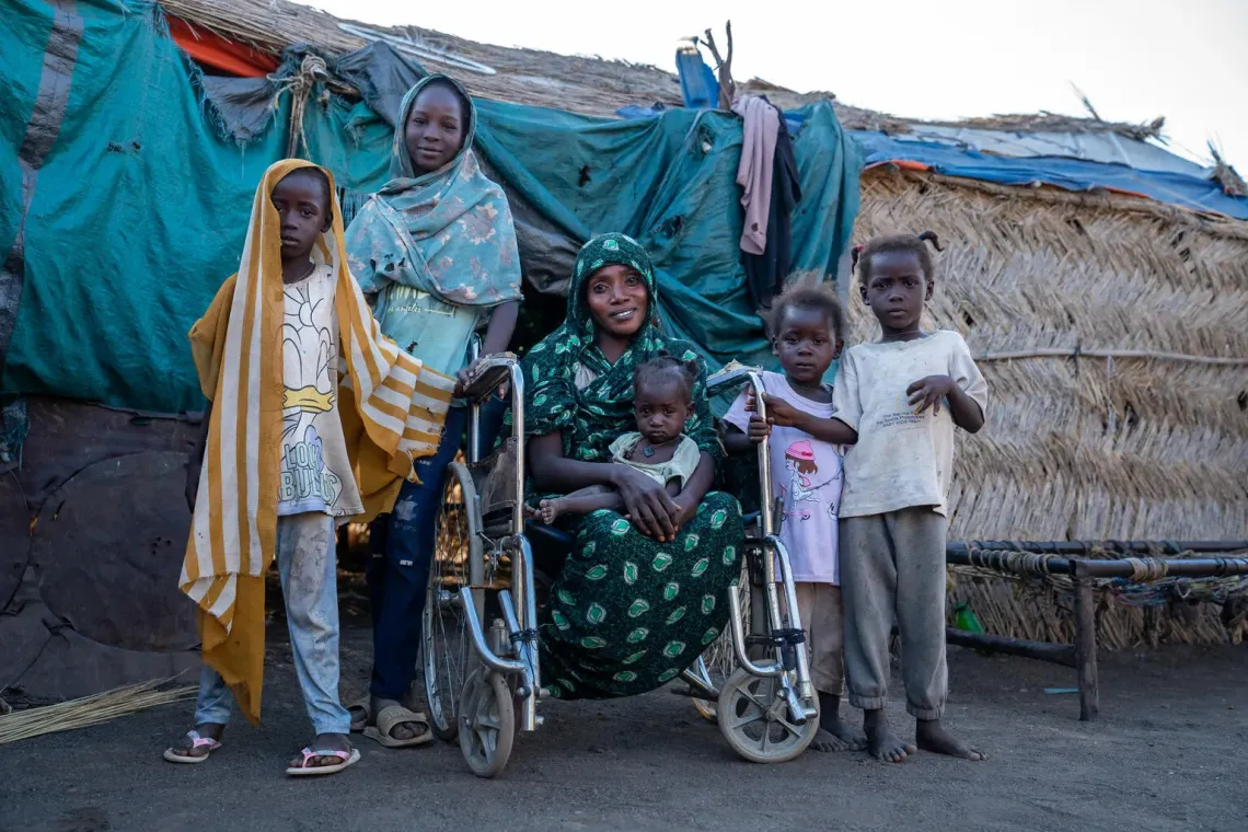 SANAD, World Bank, cash transfers, cash grants, UNICEF, Sudan, mothers, children, nutrition, malnutrition, mother with disability