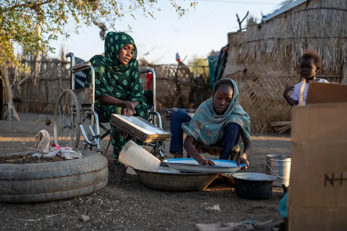 SANAD, World Bank, cash transfers, cash grants, UNICEF, Sudan, mothers, children, nutrition, malnutrition, mother with disability
