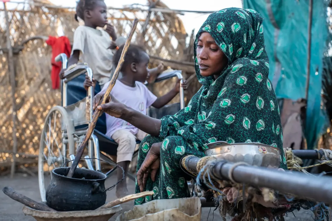 SANAD, World Bank, cash transfers, cash grants, UNICEF, Sudan, mothers, children, nutrition, malnutrition, mother with disability