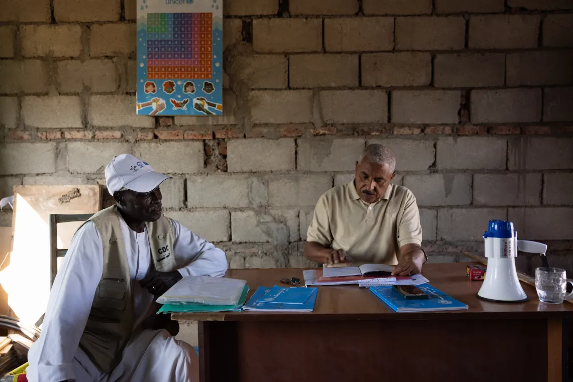 CDCs, community development committees, UNICEF, Kassala, community engagement, community solutions, health, education, displaced, conflict