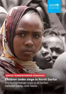 Picture of the cover of the snapshot report featuring a woman looking toward the camera.