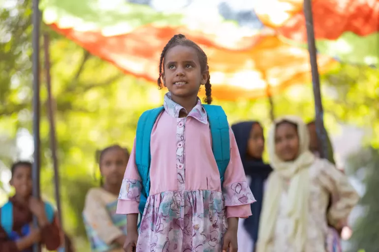 displaced children, displaced people, Sudan crisis one year mark, voices of children