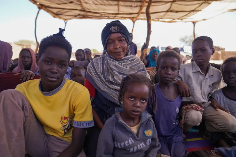 Darfur, children, armed conflict Al Fasher, El Fasher, Sudan, displaced children, internally displaced people, displaced people, Sudan war