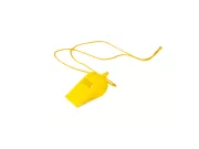 A yellow whistle.