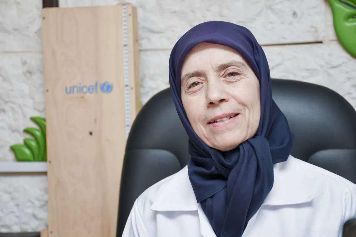 Portrait of a female paediatrician