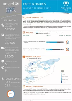 Non-Food Items Facts & Figures for the whole of Syria