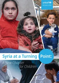 UNICEF Syria Annual Report 2025 document cover