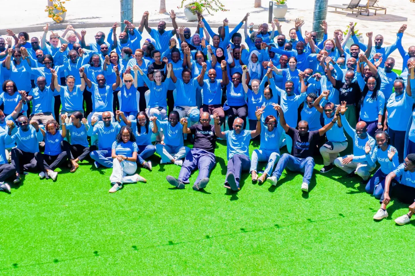 The UNICEF Tanzania Team 2024