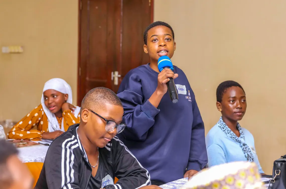 Participant engaging at the Forum