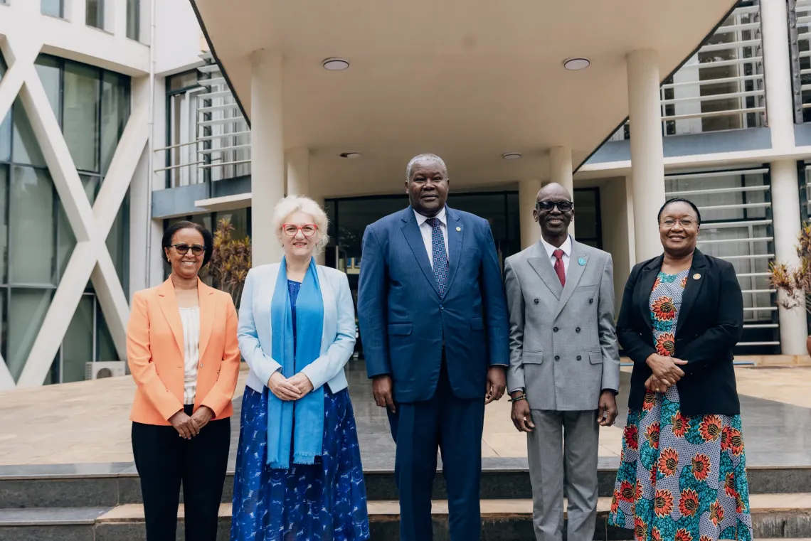Senior delegation from 2gether 4 SRHR with the EAC Secretariat in Arusha, Tanzania
