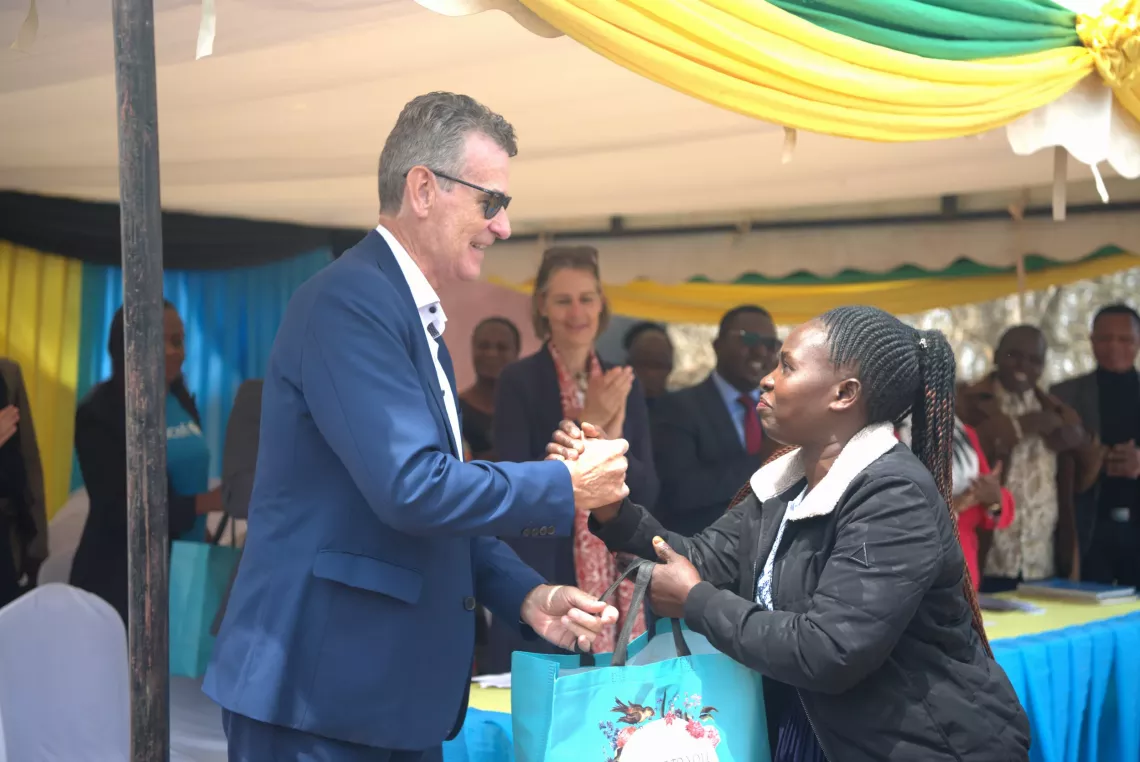 UNICEF officially inaugurates Water, Sanitation and Hygiene (WASH) facilities in 37 schools and 16 healthcare facilities in the Iringa Region, constructed under the ASWA II project
