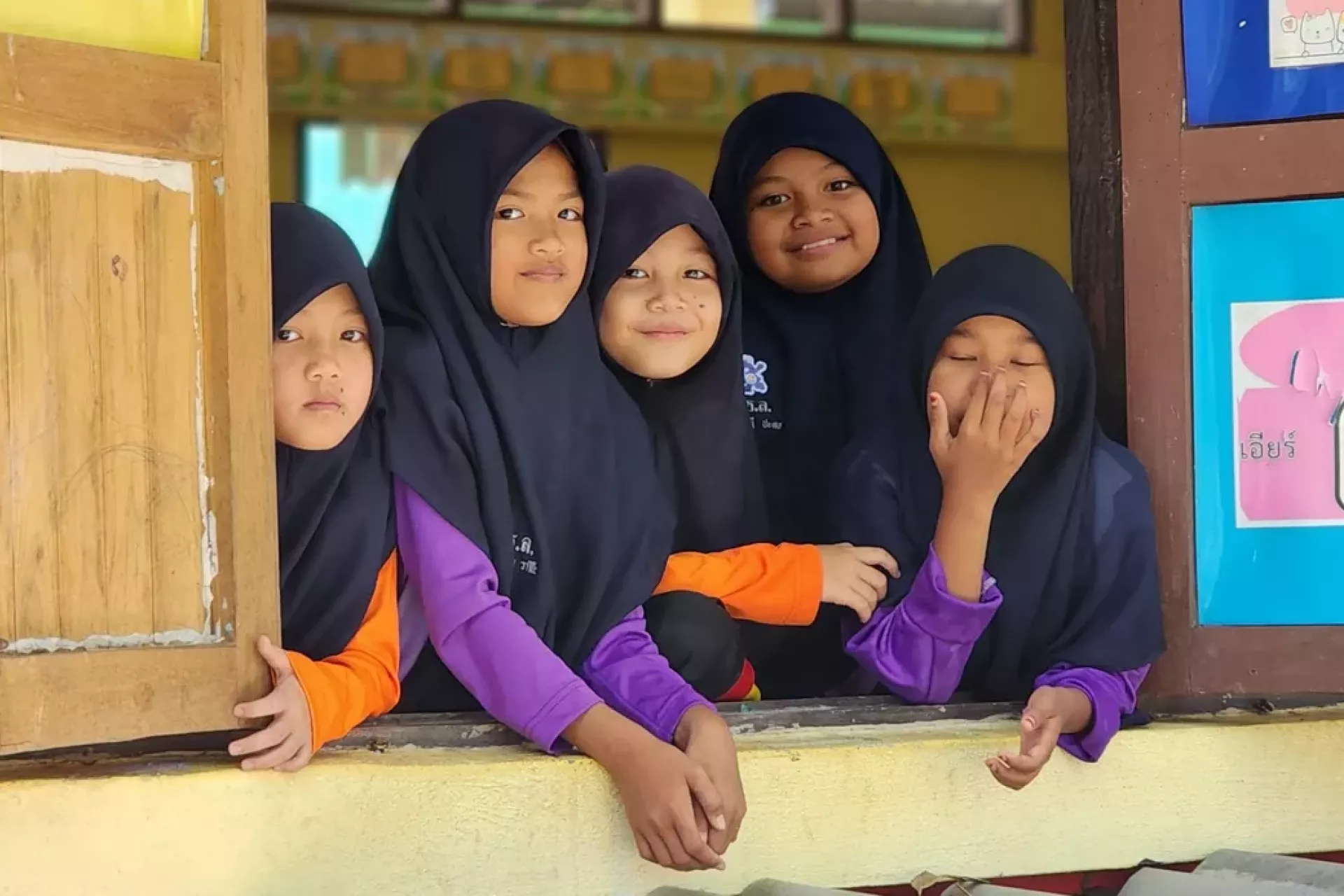 Children in Yala, Thailand