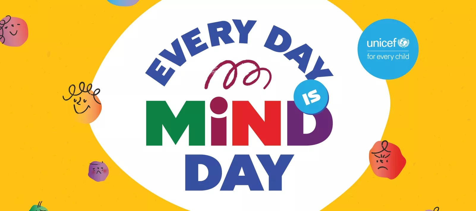Graphic teaser for Every Day is Mind Day campaign landing page for youth.
