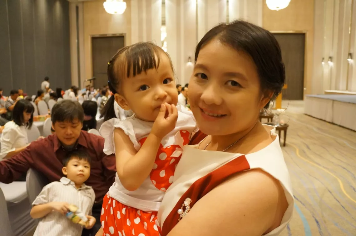 คุณณัฐฐานันท์ คุณแม่ลูกสอง
