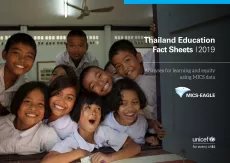 The cover of Thailand Education Fact Sheet 2019