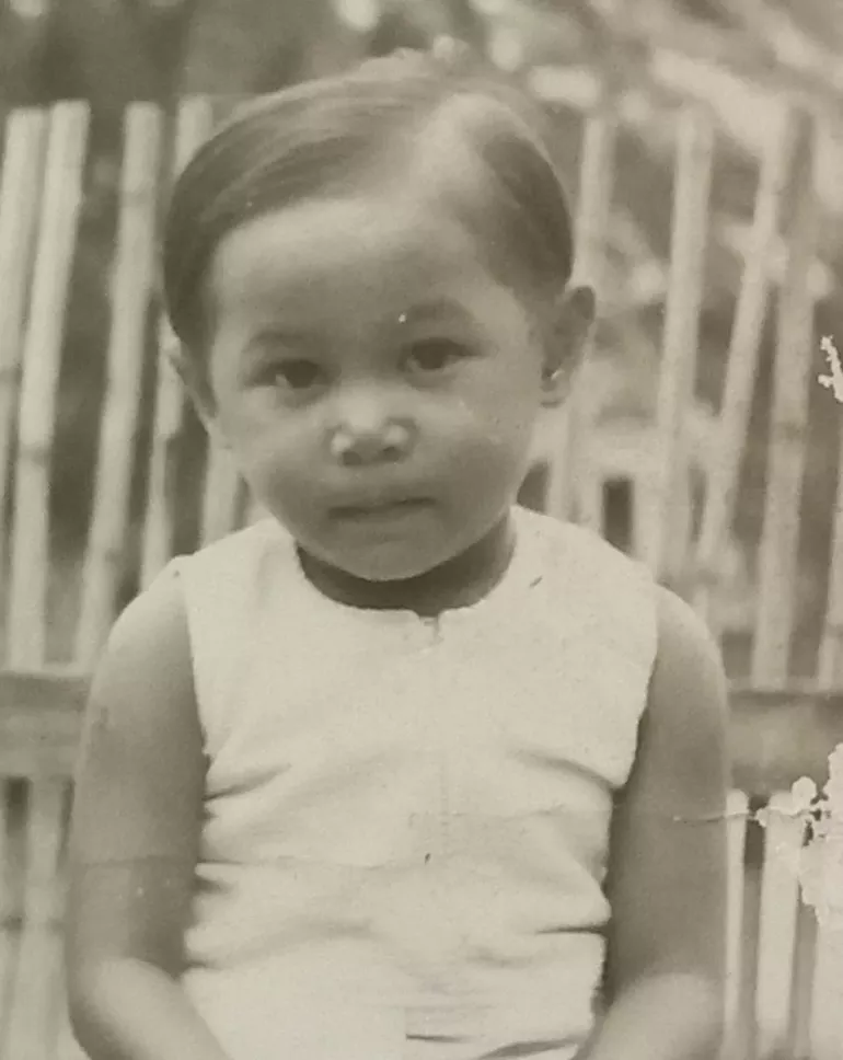 Lakkana Timjiem as a small child.